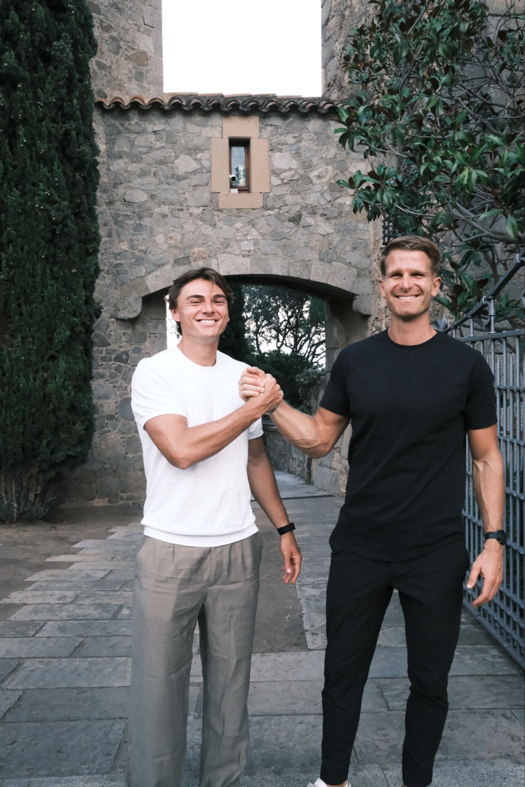 Alfie Robertson and Ned Wagner
